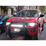 Tumbaburros Burrera Defensa Mitsubishi L200 2008-2015 Negro 