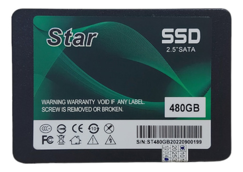 Disco Sólido Interno Ssd 480 Gb Sata 3