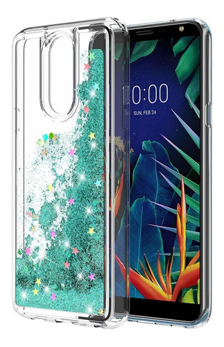 Funda Para LG K40 Glitter Rosebono Fashion [7rv4xl1s]