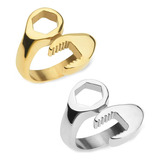 Juego 2 Anillos Herramienta Goticos Para Hombre Mujer Niña A