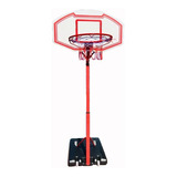 Aro Basket Basquet Con Pie O Pared Metal Regulable Calidad