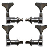 Clavijero Para Bajo 2+2 Tipo Gotoh Mxp Cromado Mx242-2/2