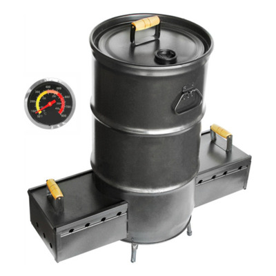 Churrasqueira Defumador Tambor Bafo Costela Fogo De Chão 50l
