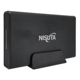 Gaveta Carry Disk Nisuta Discos Rigidos 3.5 Sata Usb 3.0