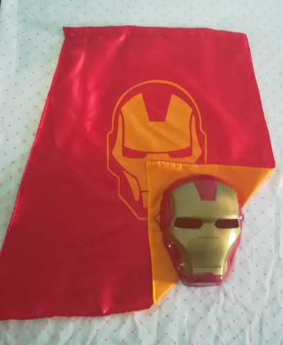 Capas+máscara Superheroes