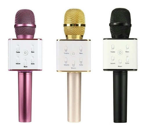 Micrófono Magic Karaoke Bluetooth Parlante Pendrive Auxiliar