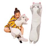 Juguete Peluche Gato Almohada Suave Lindo Gigante Cat 130cm