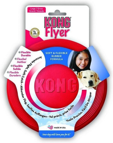 Kong Flayer (fresbee )para Tu Mascota Talla S