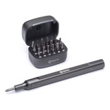 Set D/destornilladores Sata 25 En 1 C/estuche - Negro