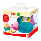 Moldes Para Helados - Colores Surtidos Nuk X 4 Unidades