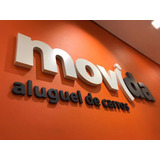 Logo Em Pvc 3d Personalizada - Aplique De Parede + 1,20mx1m