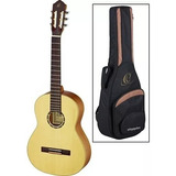 Guitarra Clasica Criolla 4/4 Zurda Ortega + Funda R121l