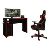 Mesa Gamer Pc Gaming Desk Lbm Móveis 