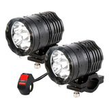 Luces De Conducción De Motocicleta 12-60v Led Fog Lights ...