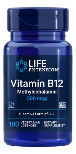 Life Extension, Vitaminab12 Metilcobalamina 100capsulas Sfn