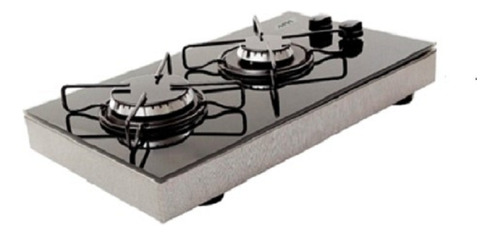 Cooktop Win 2 Bocas De Sobrepor Acend. Manual Preto