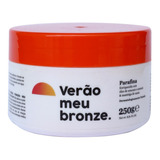 Parafina Bronzeador Verão Meu Bronze 250g Autobronzeador