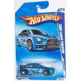 Hot Wheels Nightburnerz (03/10) Azul 2008 Lancer Evoluttion