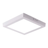 Plafon Panel Foco Led Cuadrado Sobrepuesto 22x22cm 18w 220v