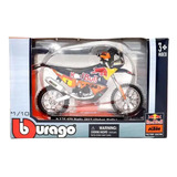 Moto De Coleccion Bburago Ktm 450 Rally 2019 Escala 1:18