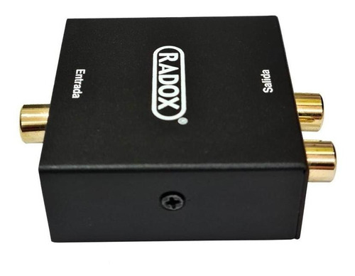 Convertidor De Audio Digital (toslink) A Analogo (rca) Radox