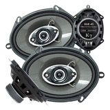 2x K7 Altavoces Coaxiales Automóvil De 5x7 / 6x8 Pulga...