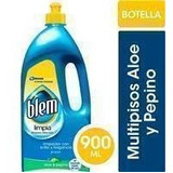 Pack X 6 Unid. Limpiador  Listo Aloe 800 Ml Blem Ceras P/pi