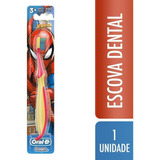 Escova Dental Infantil Macia Spider-man Oral-b Stages