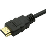 Cabo Hdmi 2.0 Gold 4k 3d Ultrahd 19 Pinos Chip 50cm Pix 0,5m