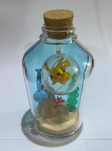 Pikachu Bonsly Pokémon Aqua Bottle Rement