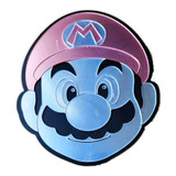 Cuadro Acrílico Espejo Super Mario Irrompible 46cm X 40cm 
