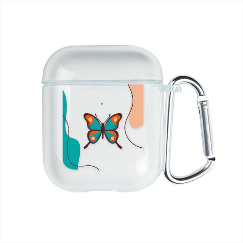 Funda Para AirPods Personalizada Con Mariposas