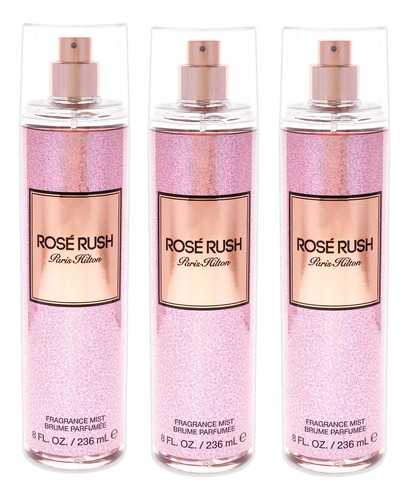 3 Pack Rose Rush - 236 Ml Paris Hilton