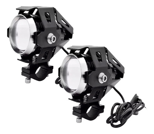 Auxiliares Moto Led Lupa Con Luz De Penetracion Bmw Ktm Yama