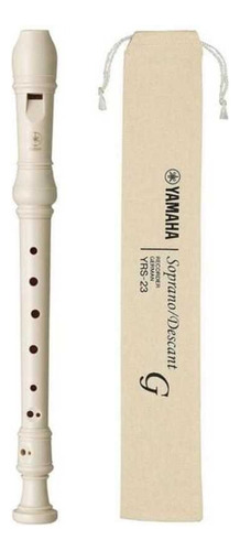 Flauta Dulce Soprano Escolar Yamaha Yrs23 - Om