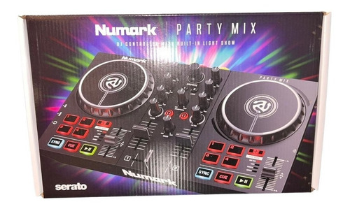 Party Mix Numark Con Luces Controlador Dj Y Licencia
