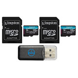 Tarjeta De Memoria Kingston Microsd Canvas Go Plus De 128 Gb