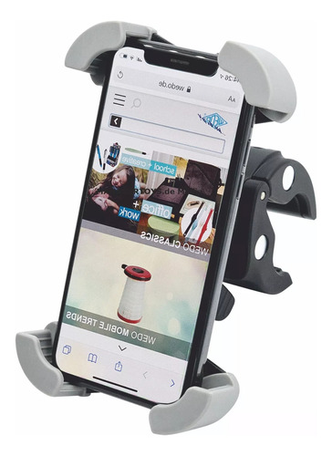 Soporte Celular Universal 4,5 A 7 Pulgadas P/ Moto Bicicleta