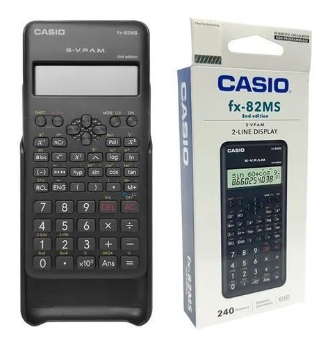 Calculadora Casio Fx 82 Ms 240 Funciones Original
