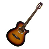 Guitarra Electroacústica Freeman Fra95ncet Cuerda Nylon