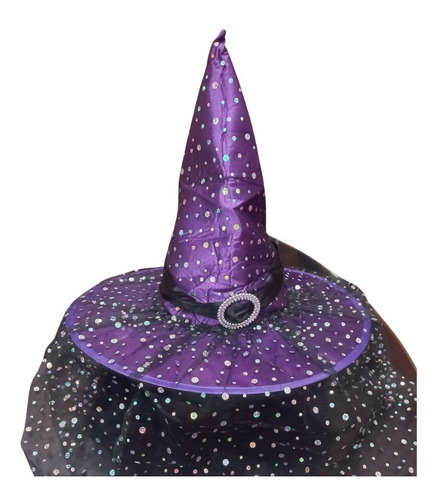 Sombrero Bruja Disfraz Halloween Y A