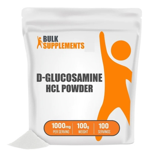 Bulk Supplements | D-glucosamina Clorhidrato | 100g | 100 Se