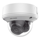 Camara Domo 5 Megapixel Exterior 40 Mts De Noche Hikvision Color Blanco