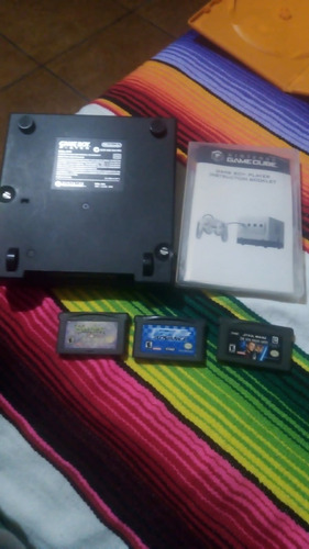 Game Boy Player,base , Disco De Arranque Con 3 Casetes Degba