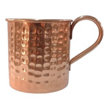 Caneca Cobre C/ Alça Martelada Bronze Restaurante Drink