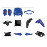 Kit Plasticos Gilera Smash 110 Azul (11) V.c. 1081a