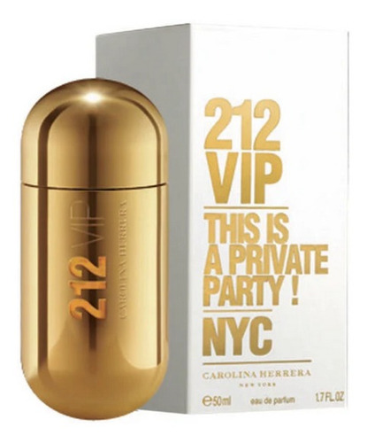 Carolina Herrera 212 Vip Edp 50 Ml Mujer