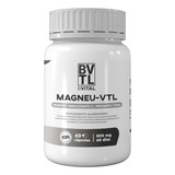 Magneu-vital - Magnesios Taurato - Bisglicinato - L-treonato + Dha / 800mg / 60 Cápsulas