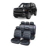 Funda Asiento Ecocuero Riñonera Acolchada P/ Jeep Renegade