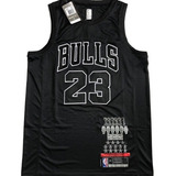 Camisetas Bordadas De Los Chicago Bulls Six Total Champion M